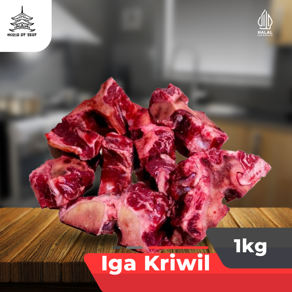 

Australian Beef Curl Ribs (Iga Kriwil) Aussie 1kg