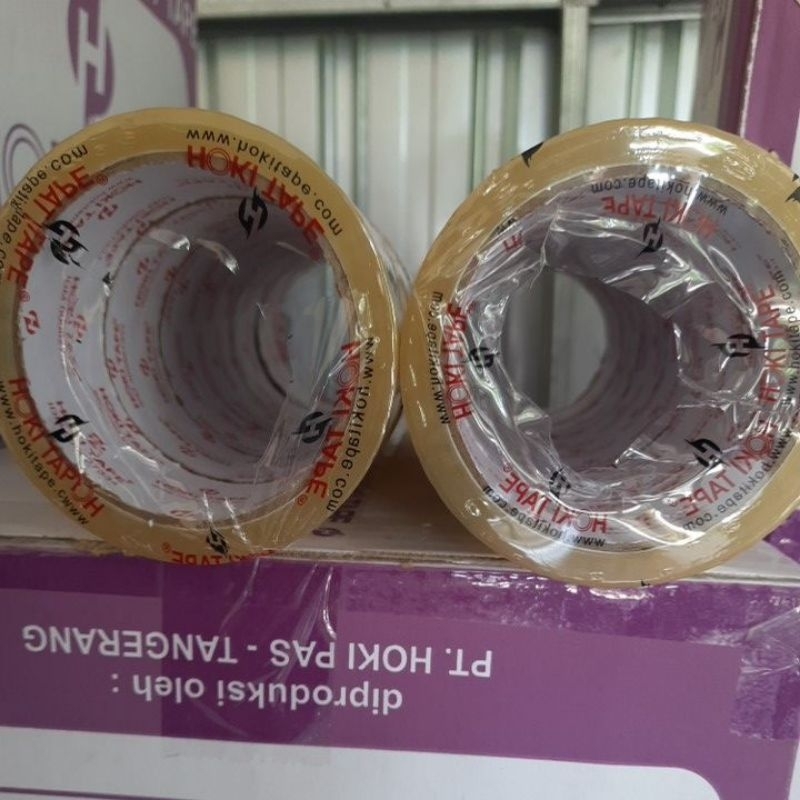 

Jual Produk LAKBAN Grosir 1 dus isi 72 roll BENING & COKLAT ''