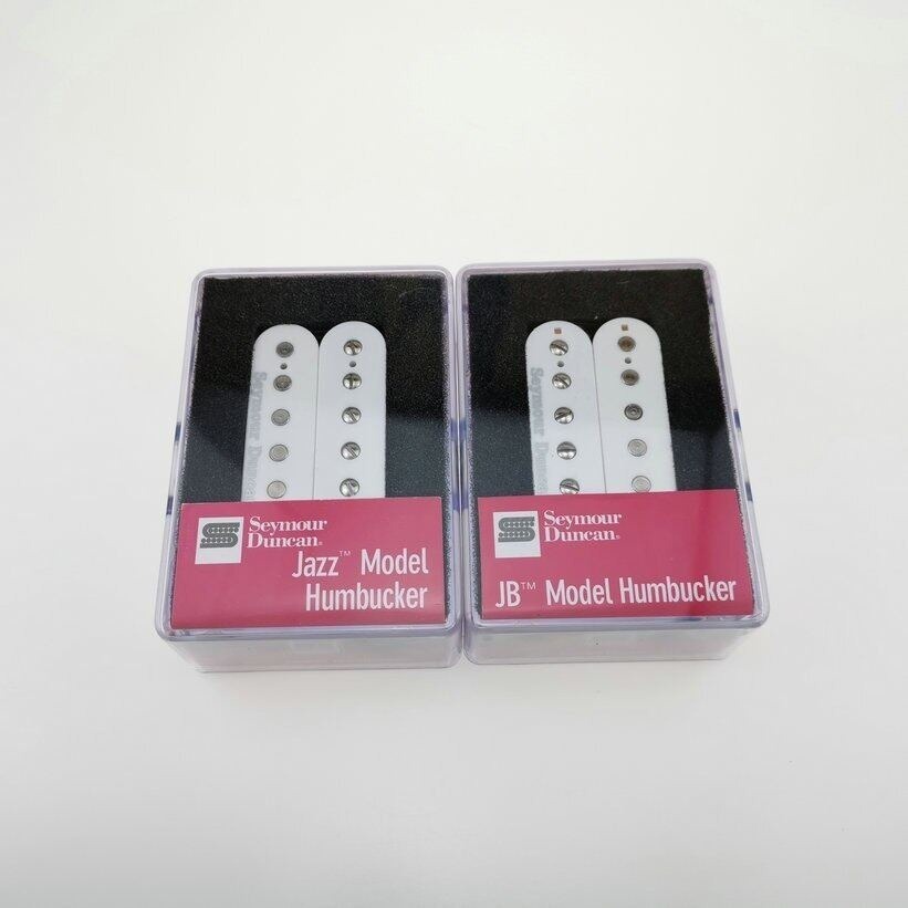 Seymour Duncan SH1n 59 Dan SH-4 JB Humbucker Pickup 4C Pickup Gitar Listrik Putih