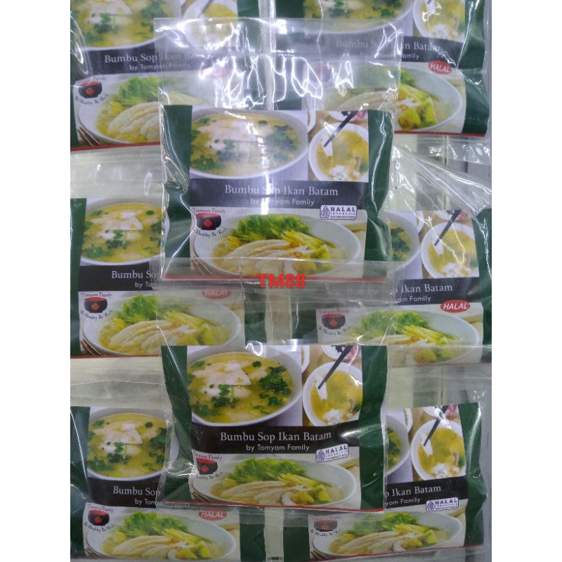 

BUMBU SOP IKAN BATAM/SOP IKAN ALA BATAM TOMYAM FAMILY