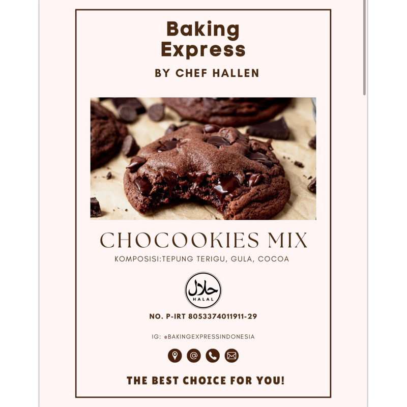 

TEPUNG MIX || CHOCOOKIES MIX