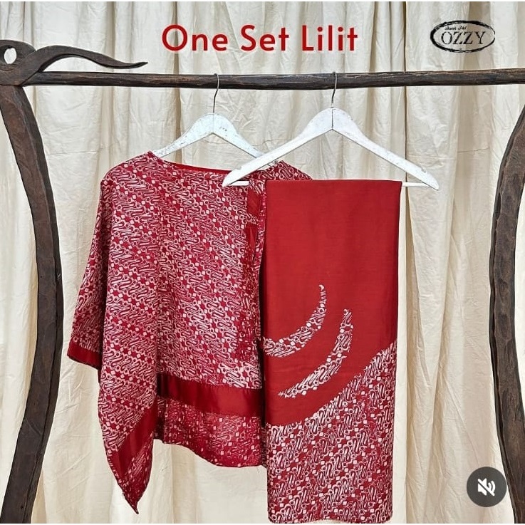 Ozzy Batik Pekalongan One Set Lilit Lowo