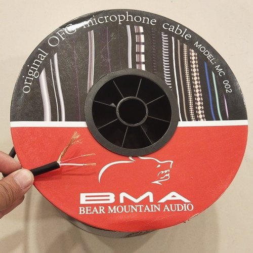 Kabel Mic BMA MC002 Per Meter Kabel Mic Microphone BMA MC-002 MC002 Original Tembaga Murni Kabel BMA