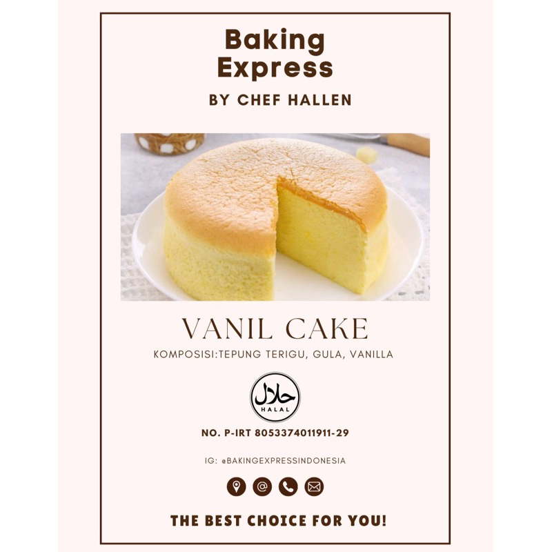 

TEPUNG MIX || VANIL CAKE MIX