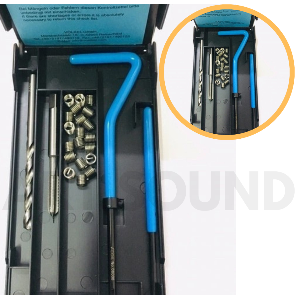 Tap Recoil Set VOLKEL M20 x 2.5 Tap Repair Drat Rusak Recoil Tap ASLI