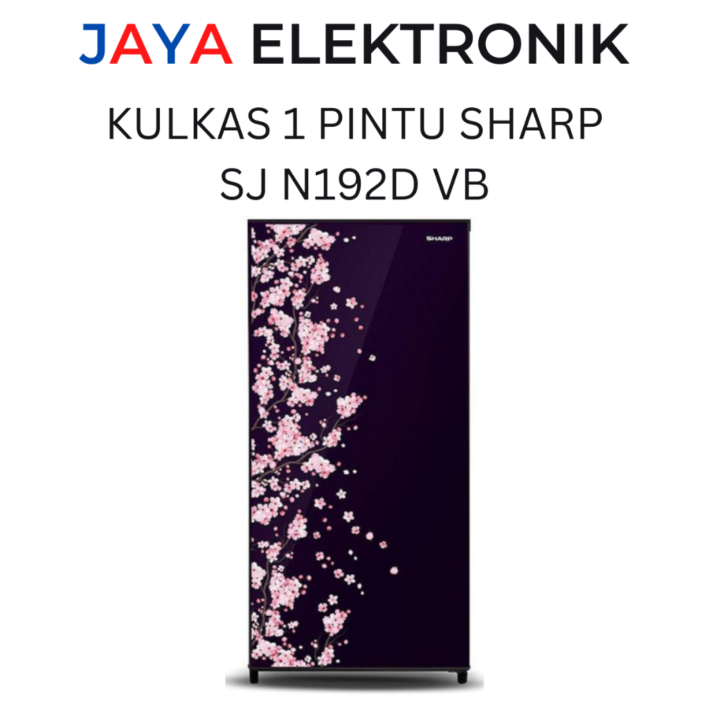 Kulkas 1 Pintu SINGKAWANG SHARP SJ N192D VB