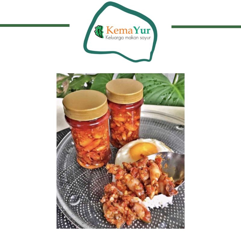 

SAMBAL BABY CUMI 110GR SAMBAL BAWANG HOMEMADE BY KEMAYUR