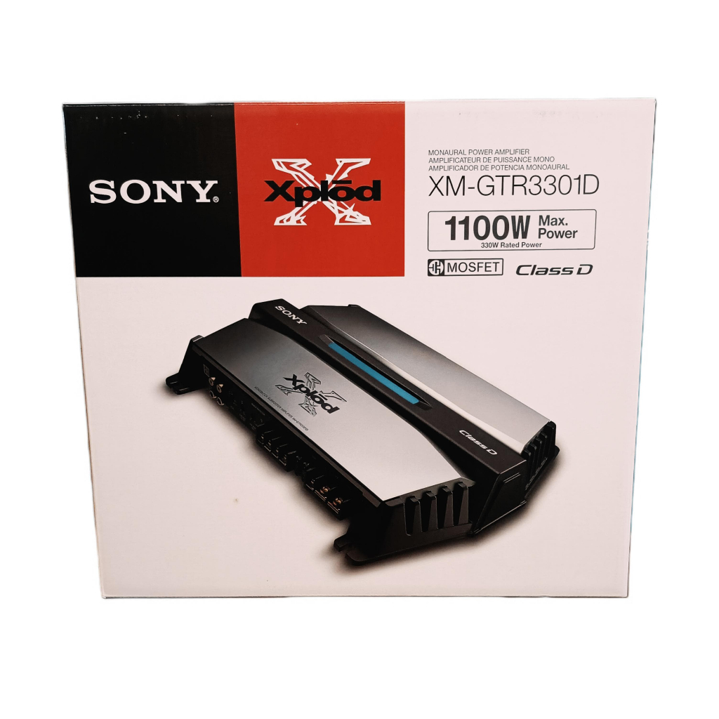 POWER MONOBLOK SONY XPLOD XM-GTR3301D - Sca Auto