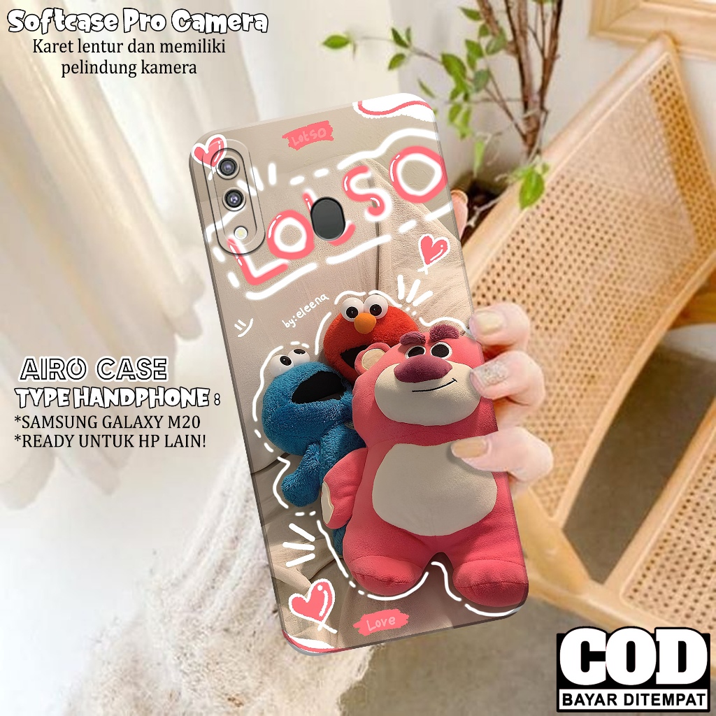 Softcase SAMSUNG GALAXY M20 - Case SAMSUNG GALAXY M20 - Casing SAMSUNG GALAXY M20 -  Kesing SAMSUNG 