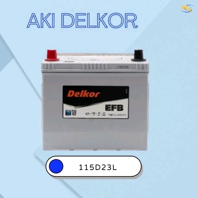 Delkor 115D23L Aki Mobil