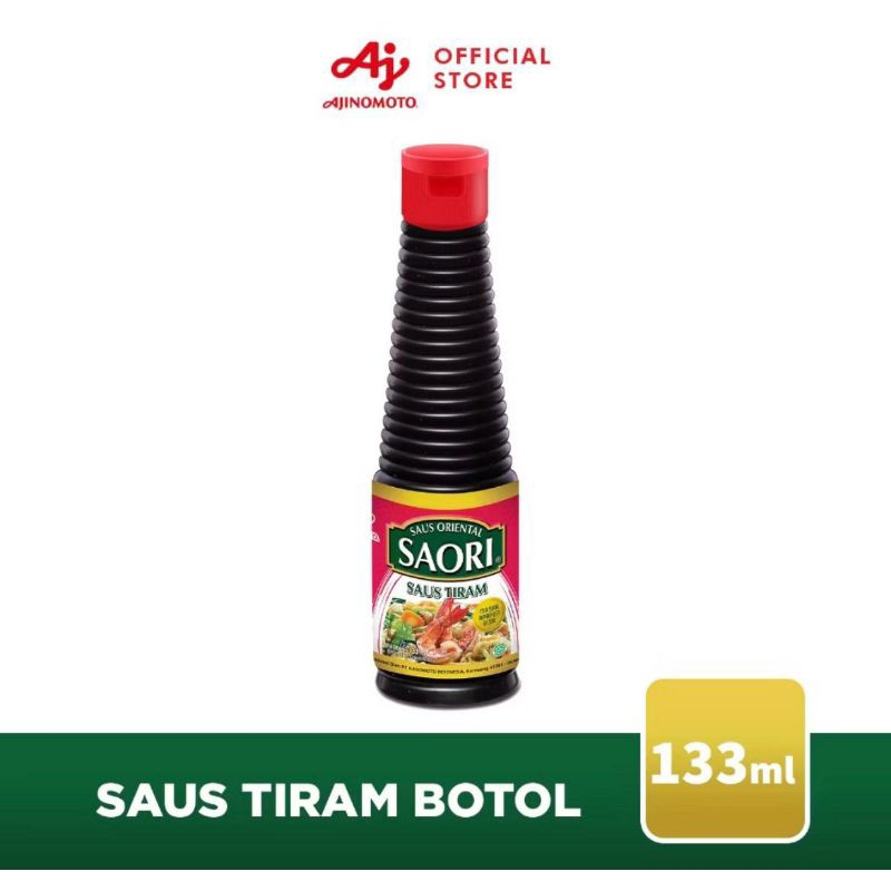 

SAORI SAUS TIRAM KEMASAN BOTOL ISI 133 ML HARGA PER 1 PCS