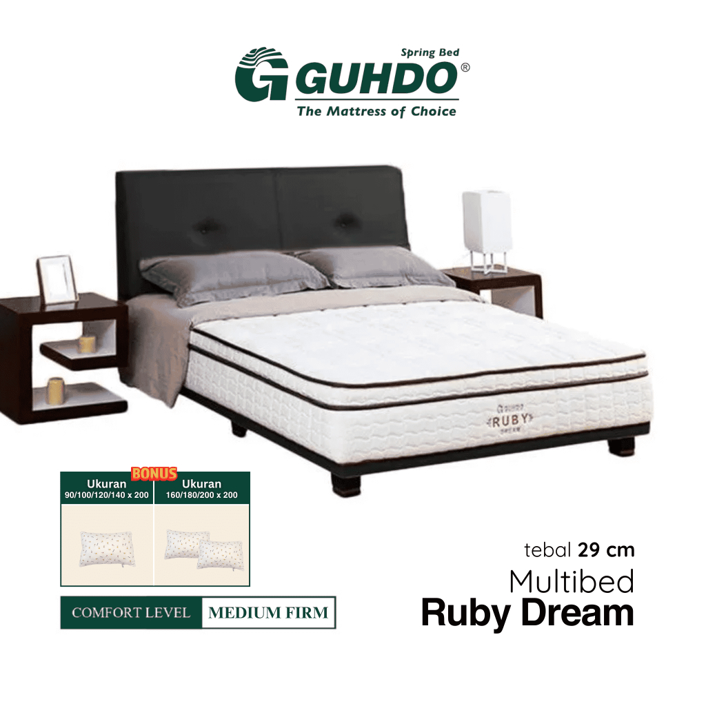 GUHDO Springbed Multibed Ruby Dream Latek