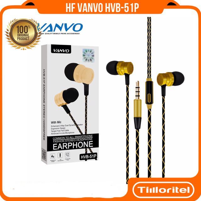 HEADSET KABEL  VANVO ORR HVB-51P