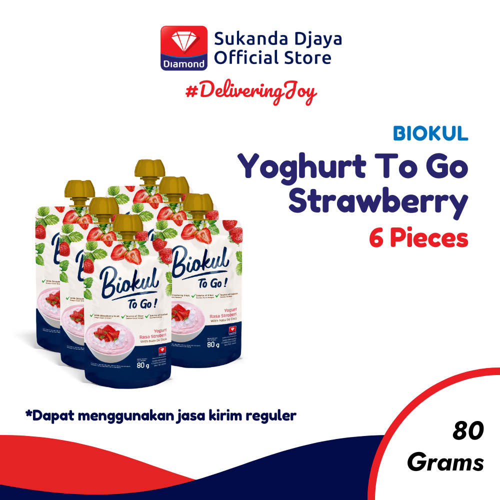 

Biokul Yogurt To Go Strawberry 80 Gr [ISI 6 PCS]