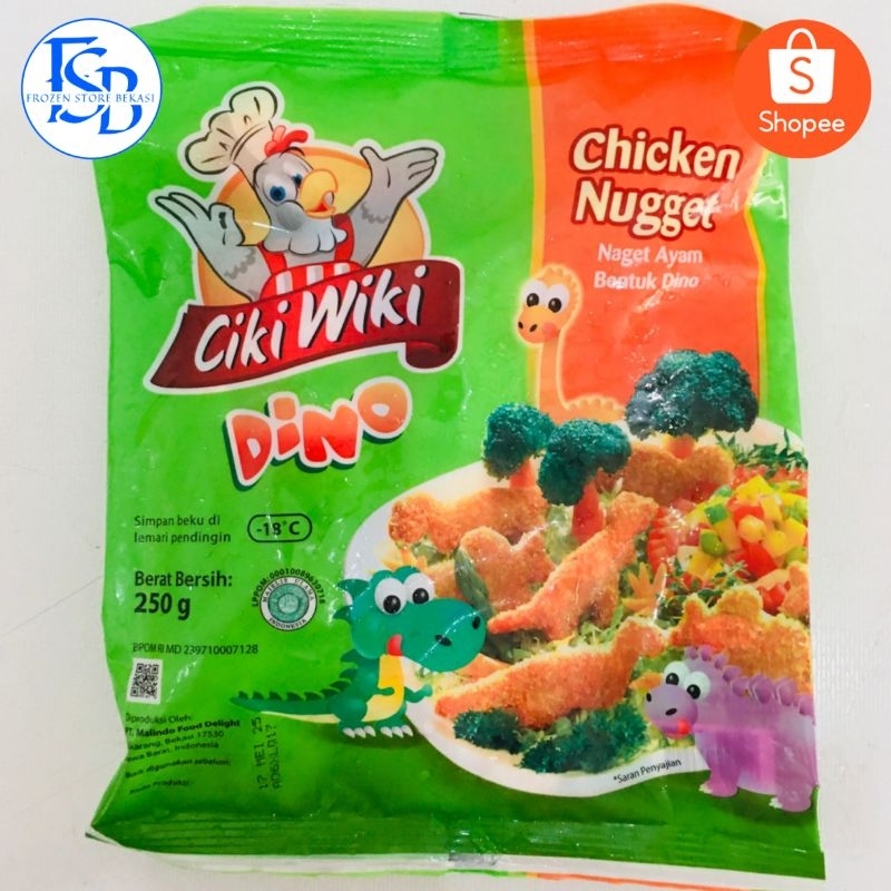 

CIKI WIKI NAGET AYAM DINO 250GR