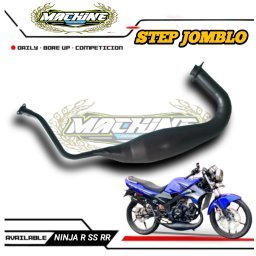 CHAMBER PERUT KNALPOT NINJA R SS RR SUPER COBRA BLACK SERIES ORIGINAL MACHINE BUKAN CMS FANTERRA