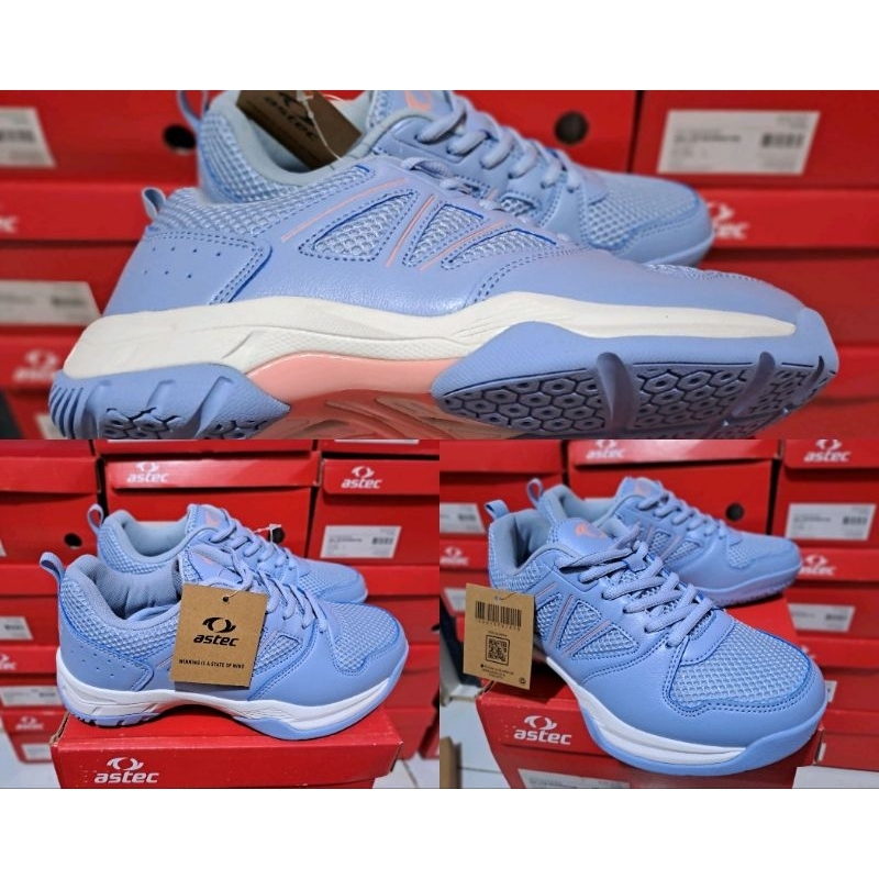 Terbaru New Sepatu Astec Badminton Dan Tenis Original 100%
