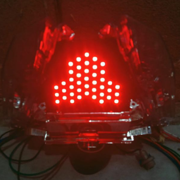 STOPLAMP RUNNING BEAT FI STREET ECO 2016 - 2019 8 MODE