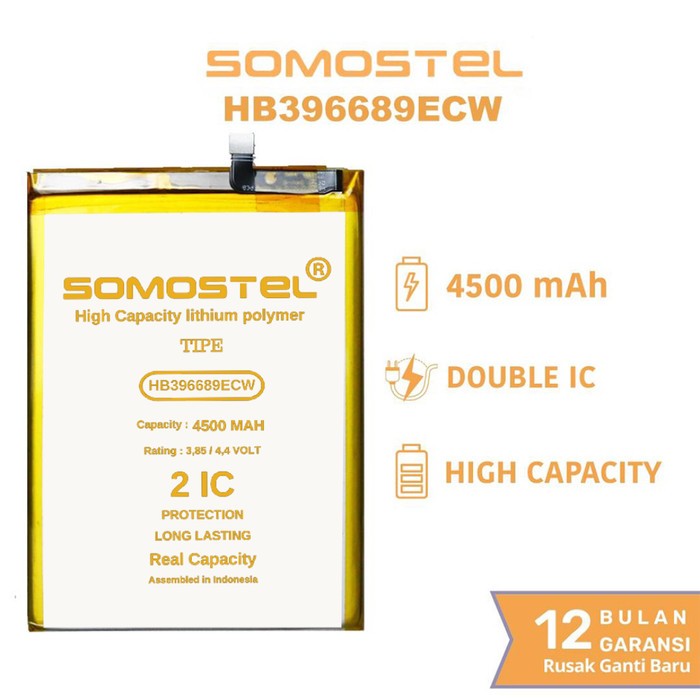 Somostel - HB396689ECW Mate 9 / Mate 9 Pro Batre Batrai Baterai