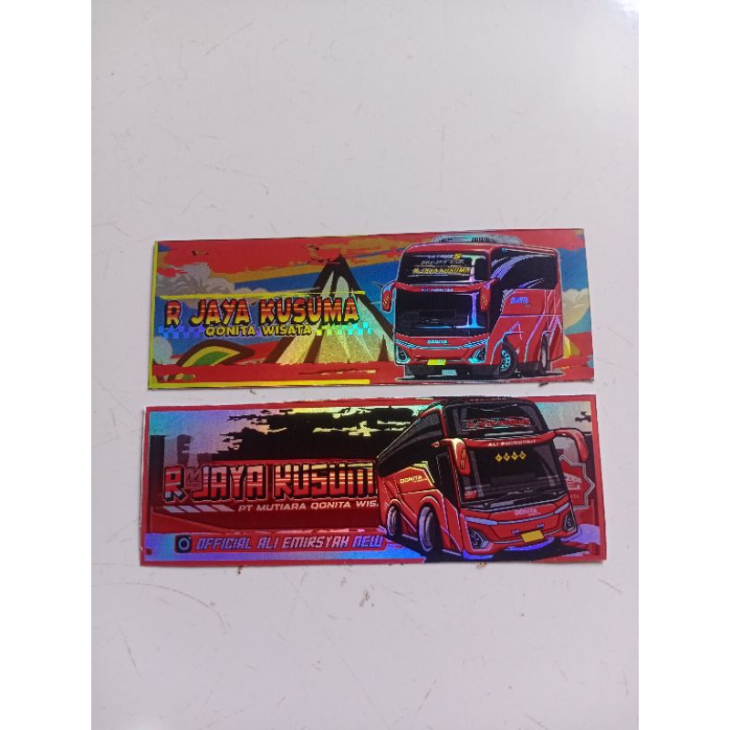 

STIKER QONITA R JAYA KUSUMA ASLI 100%