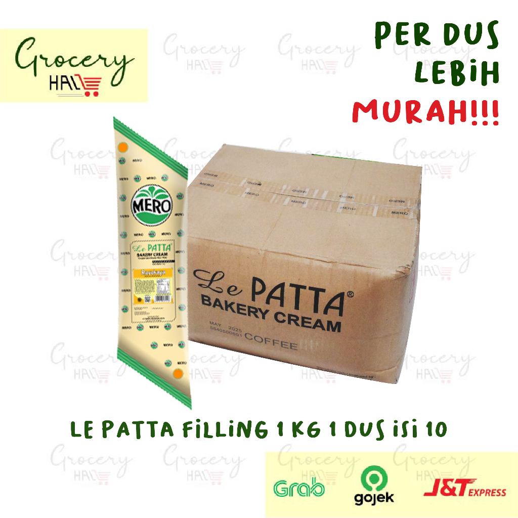 

[ HARGA DUS ] LE PATTA FILLING 1 KG ANEKA RASA 1 DUS ISI 10 - ISIAN ROTI / BOMBOLONI