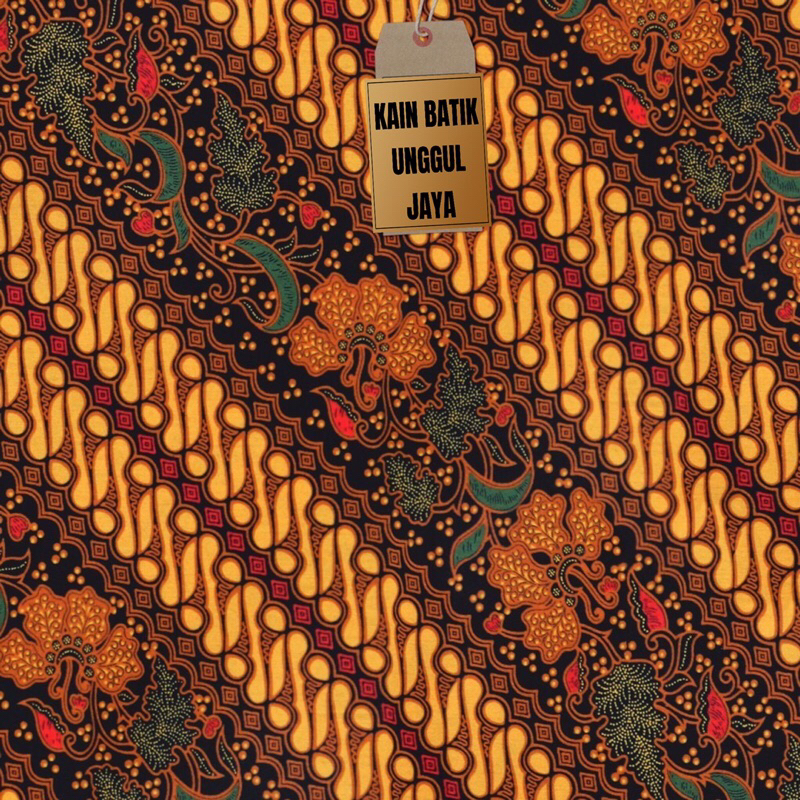 Kain Batik Unggul Jaya Kain Jarik Soloan Cap Cent Santoso