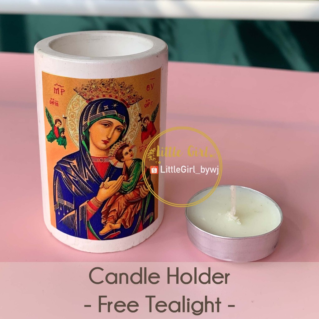Candle Holder - Tempat Lilin - Souvenir Lilin - Souvenir Doa Katolik - Lilin Doa Katolik - Tealight 