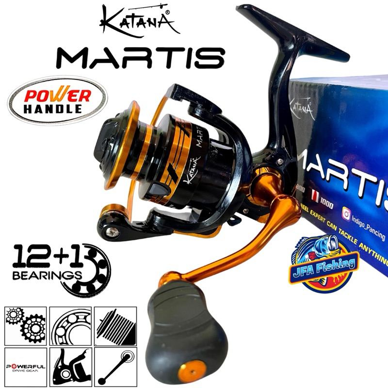Reel Spinning Katana MARTIS 1000 12+1Bb PH