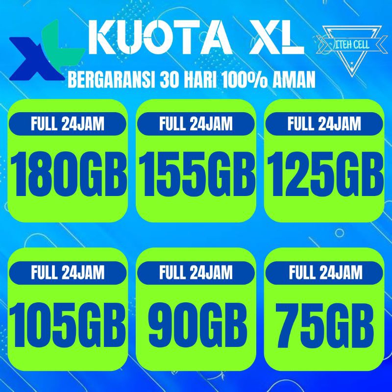 PAKET DATA INTERNET XL AXIATA COMBO FLEX MINI AKRAB FULL KUOTA