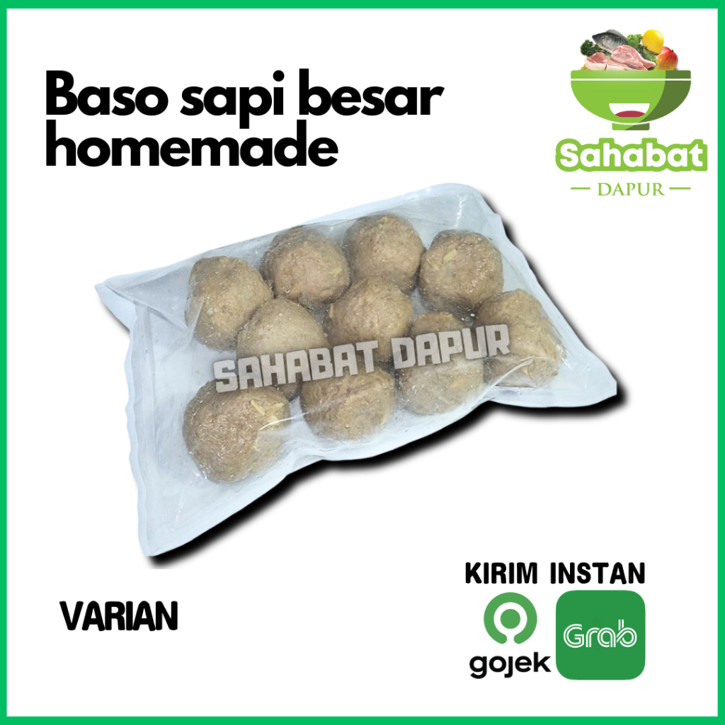 

Baso / Bakso Daging Sapi Besar - Sahabatdapur