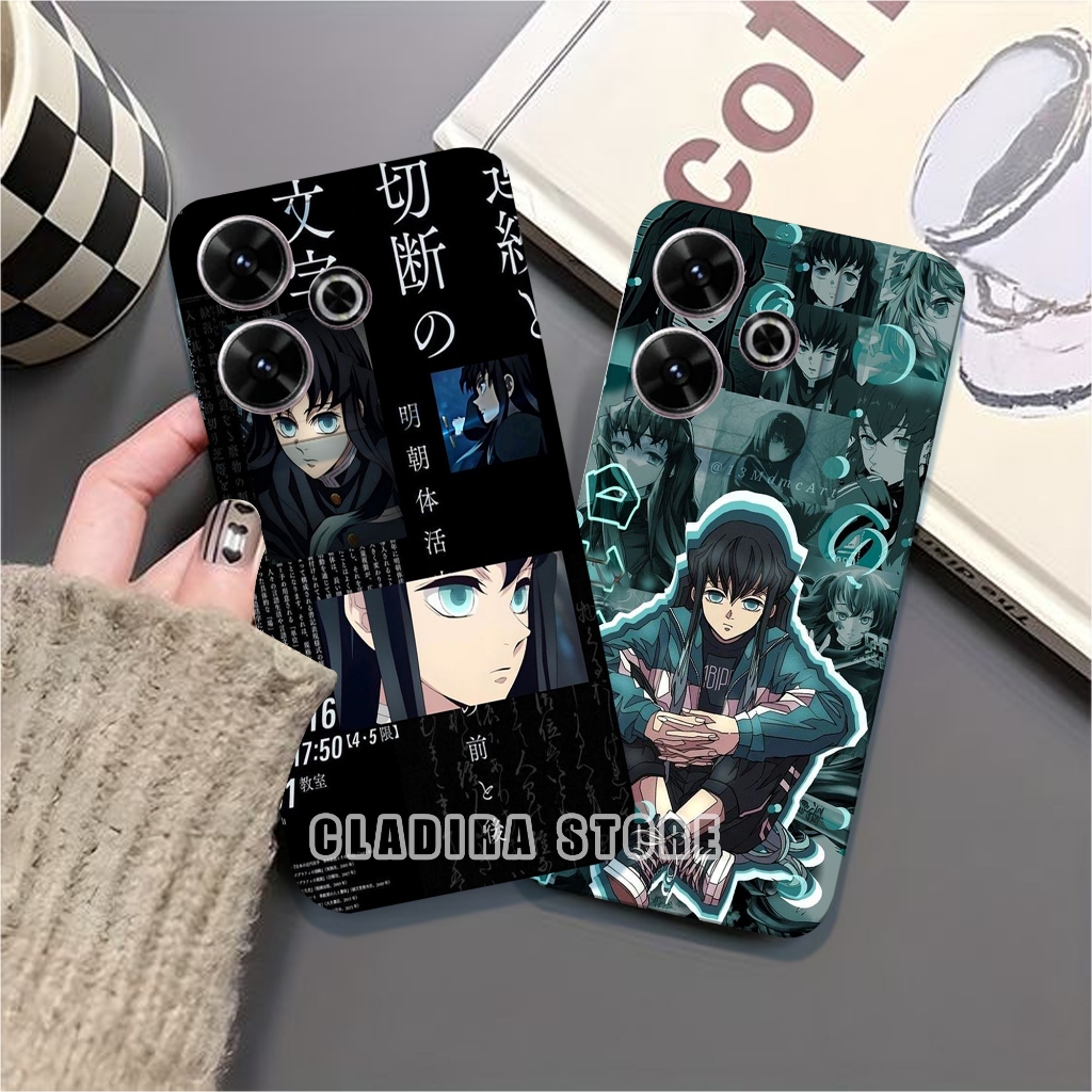 For Xiaomi Redmi 13 4G Poco M6 4G M6 Pro Note 13 Pro 4G M3 Casing Hp Cladira Store Gambar Anime Moch