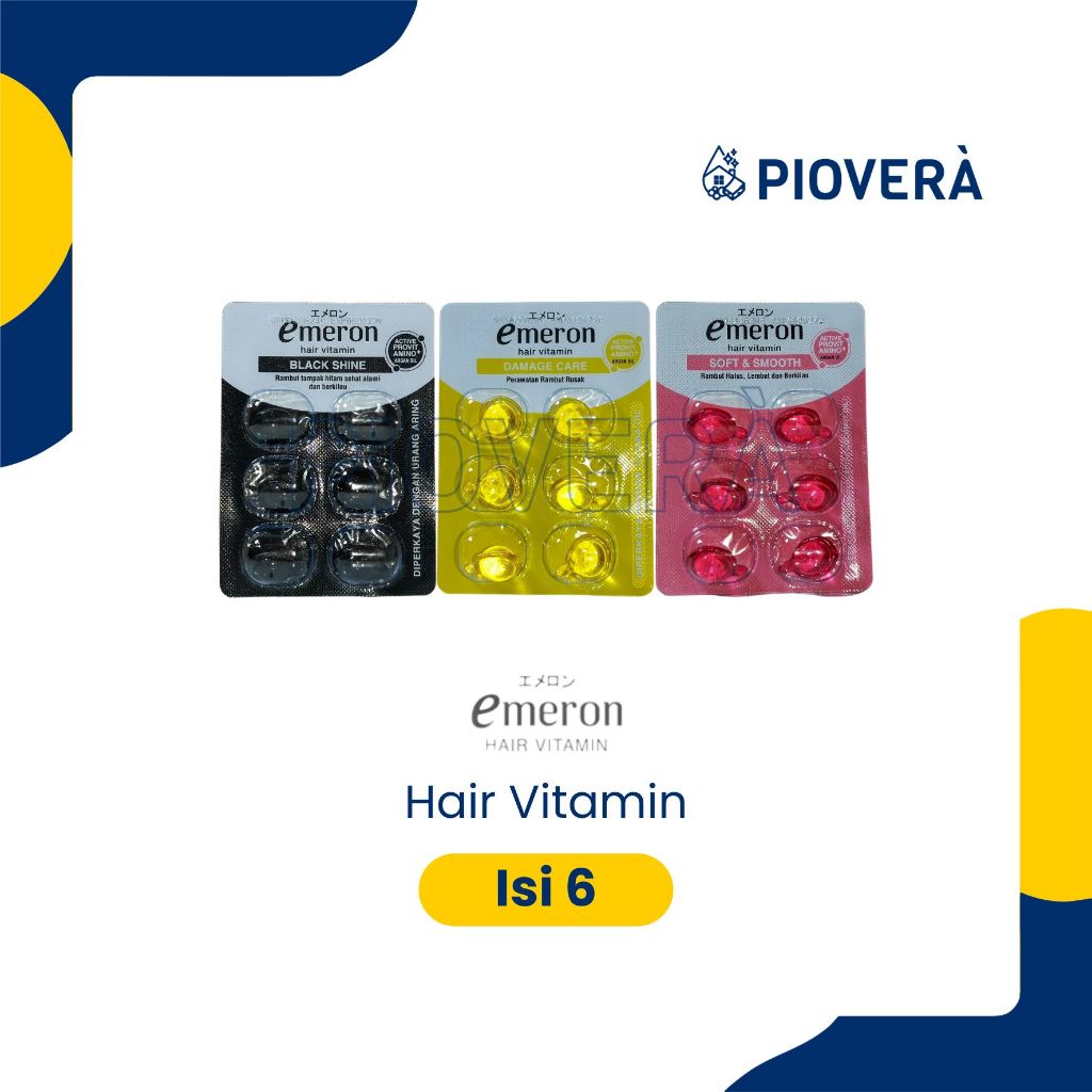 Emeron Hair Vitamin Isi 6