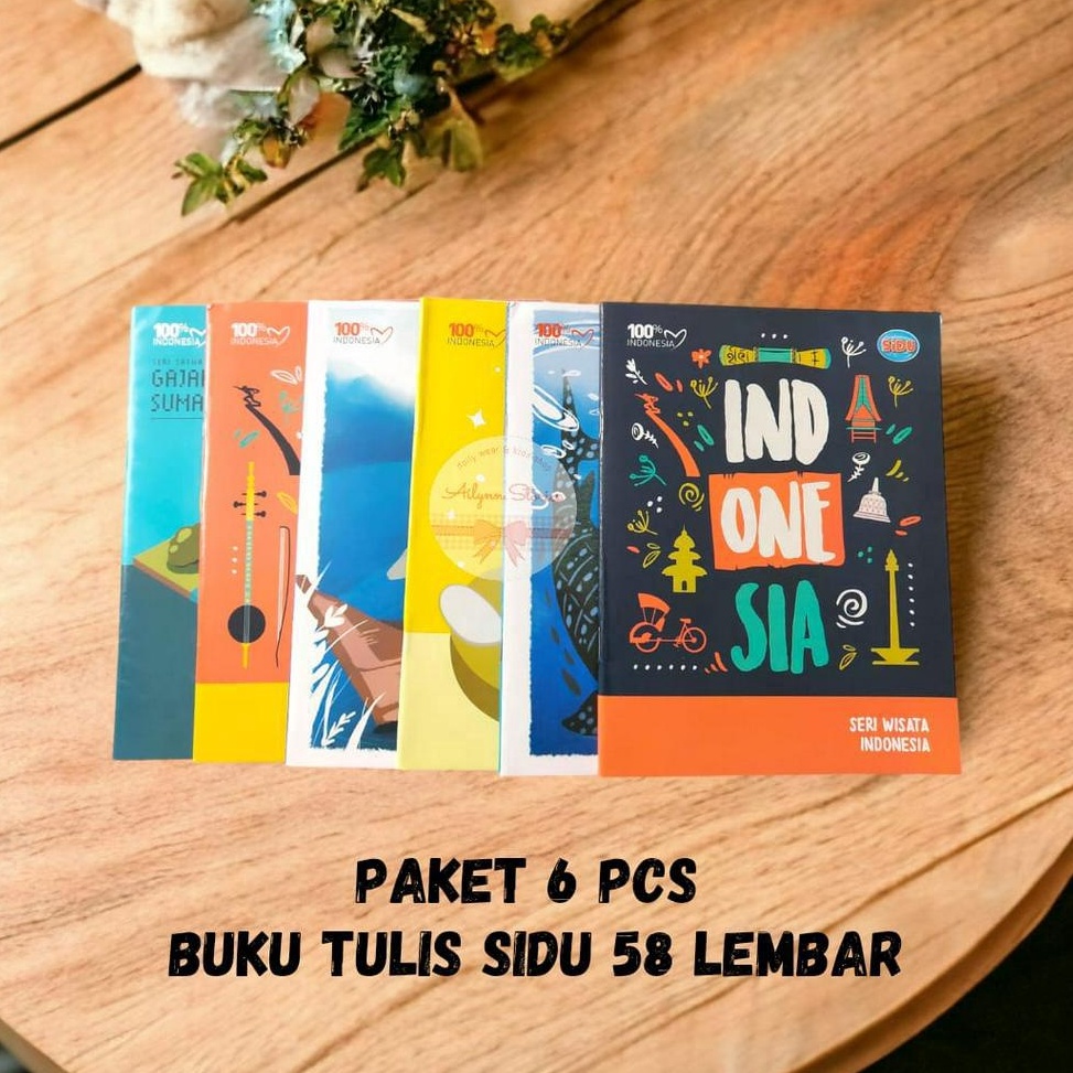 

Terlaris Buku Tulis SIDU Sinar Dunia 38 58 lembar PERPACK B4