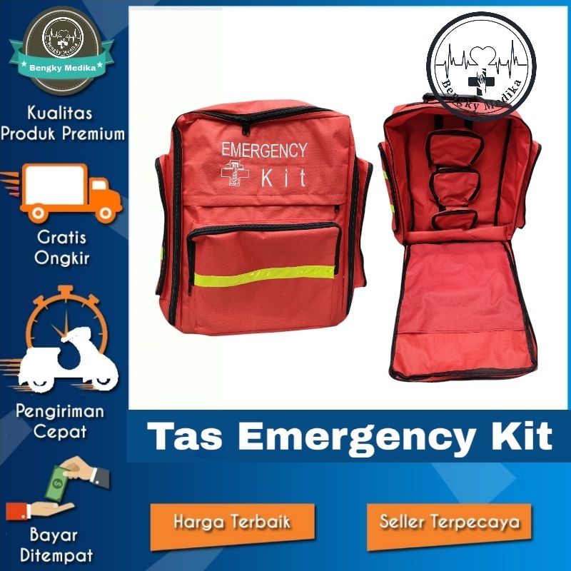 Tas Emergency Kit  Tas P3K Perawat  Tas Ransel Perawatan