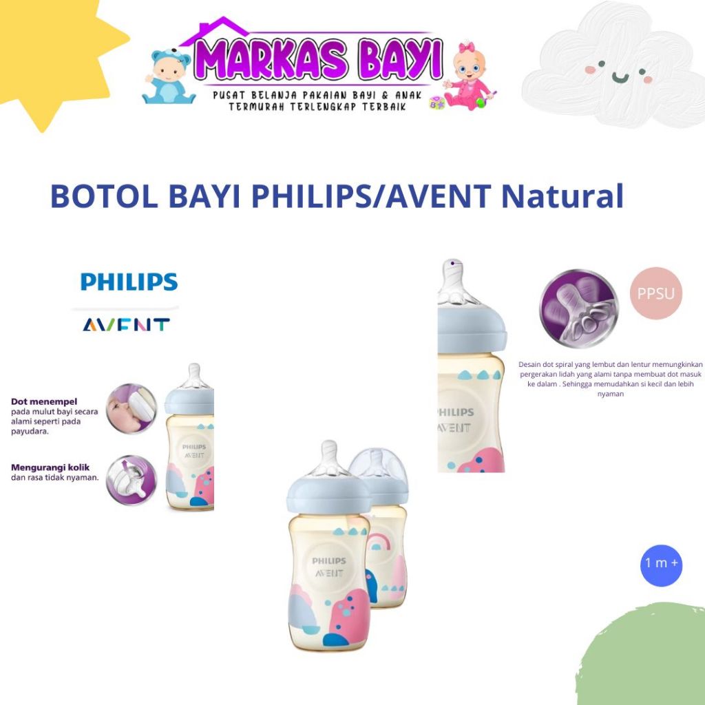 Philips Avent Natural PPSU 260 ml Box