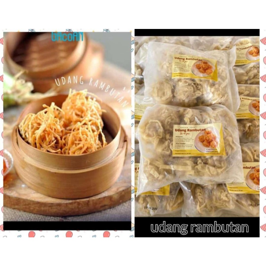 

Udang Rambutan ala gacoan isi 10
