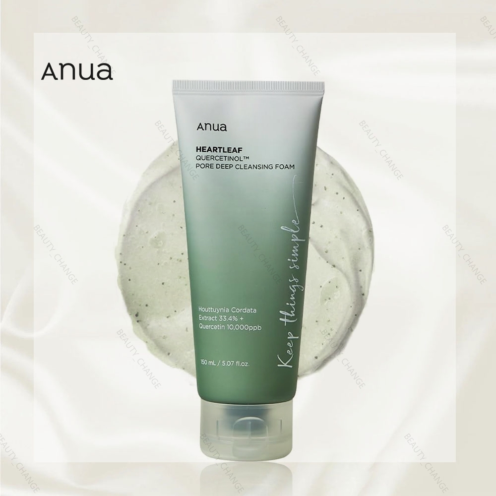 (READY) ANUA Heartleaf Quercetinol Pore Deep Cleansing Foam