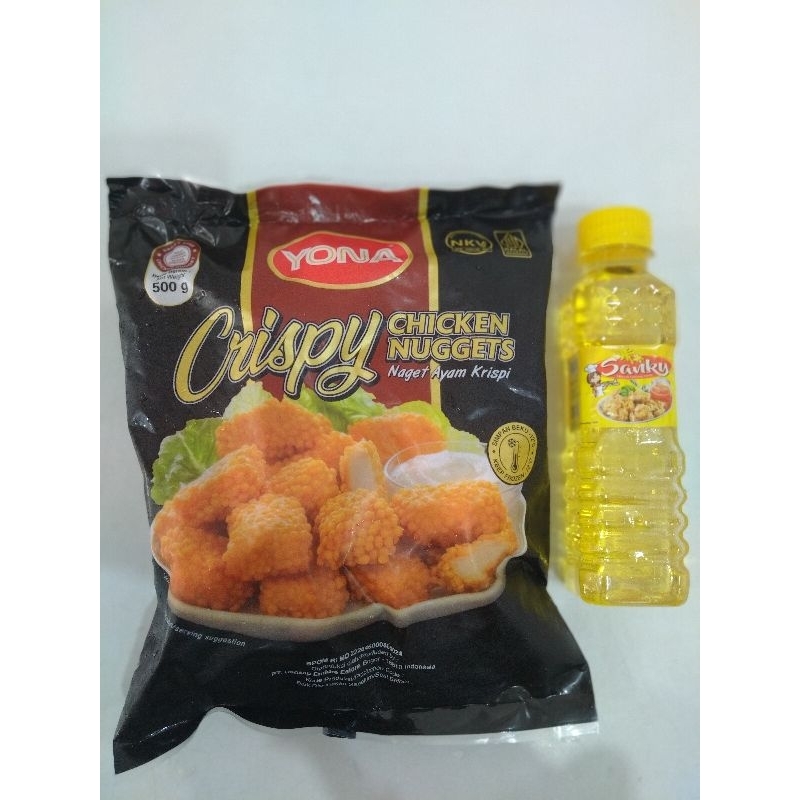 

naget yona crispy 500gr free minyak goreng