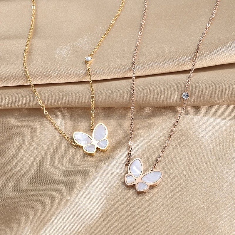 kalung kupu mop mariposa titanium premium