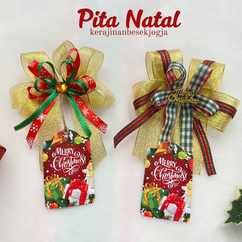 

BARANG READY PITA HAMPER NATAL-pita jadi-pita satin-pita murah-pita cantik-hiasan natal-pernak pernik natal