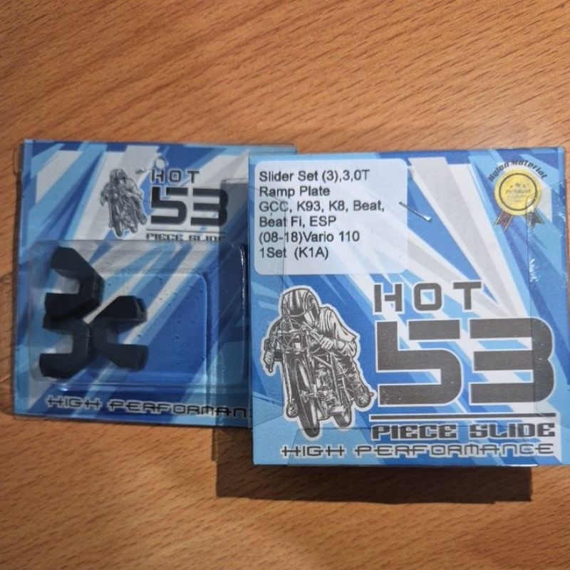 (BELI 1 FREE 1 KUPON UNDIAN MOTOR & HP) SLIDER SET/PIECE SLIDE GCC/K93/BEAT/BEAT F1/ESP/VARIO110 MER
