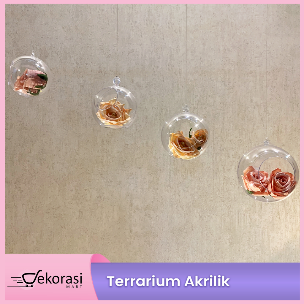 

TERMURAH!!! Terrarium Acrylic /WAJIB ORDER TAMBAHAN BUBBLE WRAP