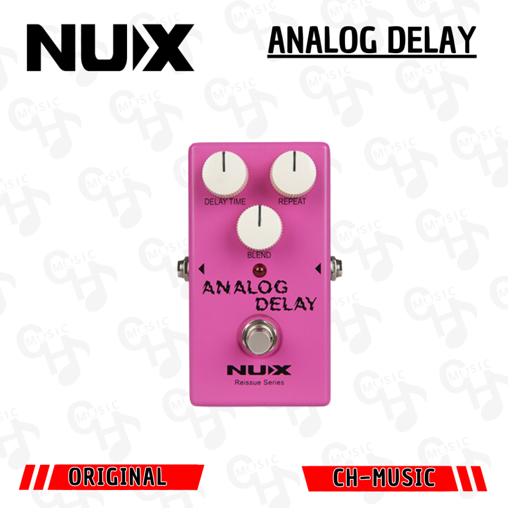 nux analog delay efek gitar delay