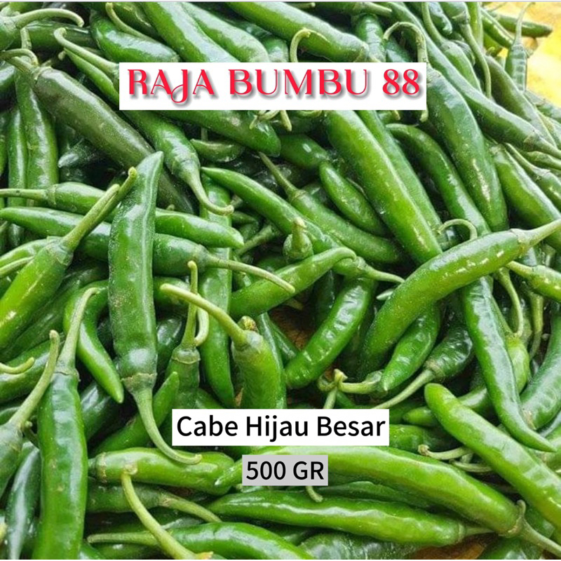 

Cabe Hijau Besar 500gr , RB88