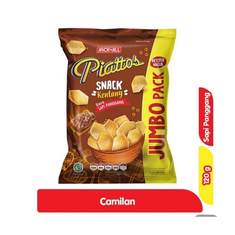 

Piattos Snack Kentang Sapi Panggang