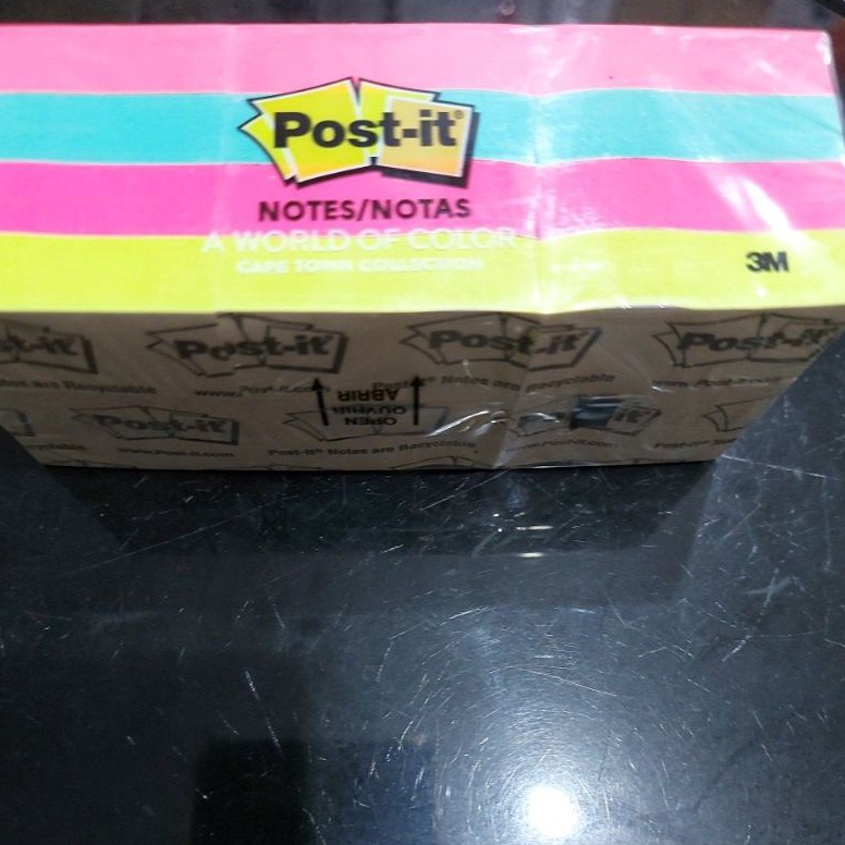 

Serba Murah post it no 653 AN warna warninotes neon colours 12 pad Y58