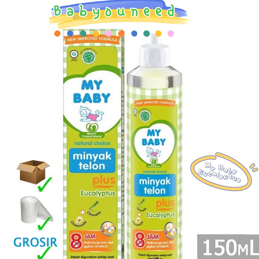 

Big Sale My Baby Minyak Telon Plus Eucalyptus 15mL 15 mL Chamomile Citronella L97