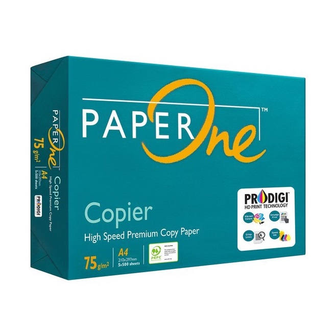 

Terkini Kertas HVS A4 75 Gsm PaperOne 1 Rim G81