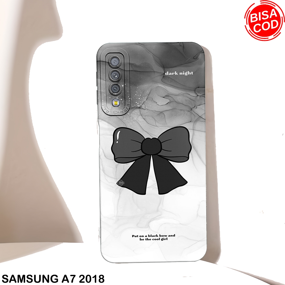 Case Samsung A7-2018 - Casing Samsung A7 2018 - Case Hp - Casing Hp Softcase - Samsung A7 2018 - Sil