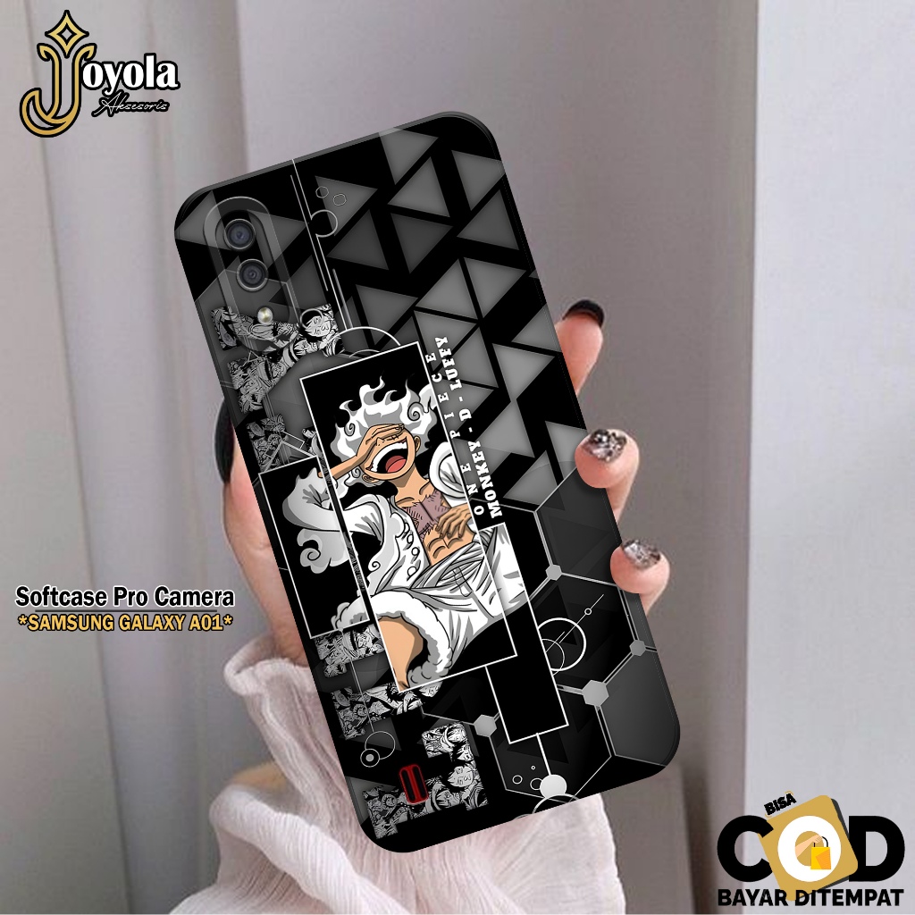 Softcase Samsung Galaxy A01 Silikon Pro Camera Fashion Case Anime Kesing Samsung Galaxy A01 Case Sam